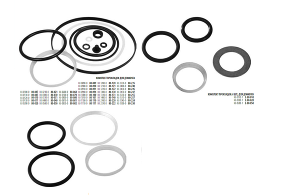 К-т прокладок насоса гидравлического 20т (80-335) HJ-2802-3 MIOL